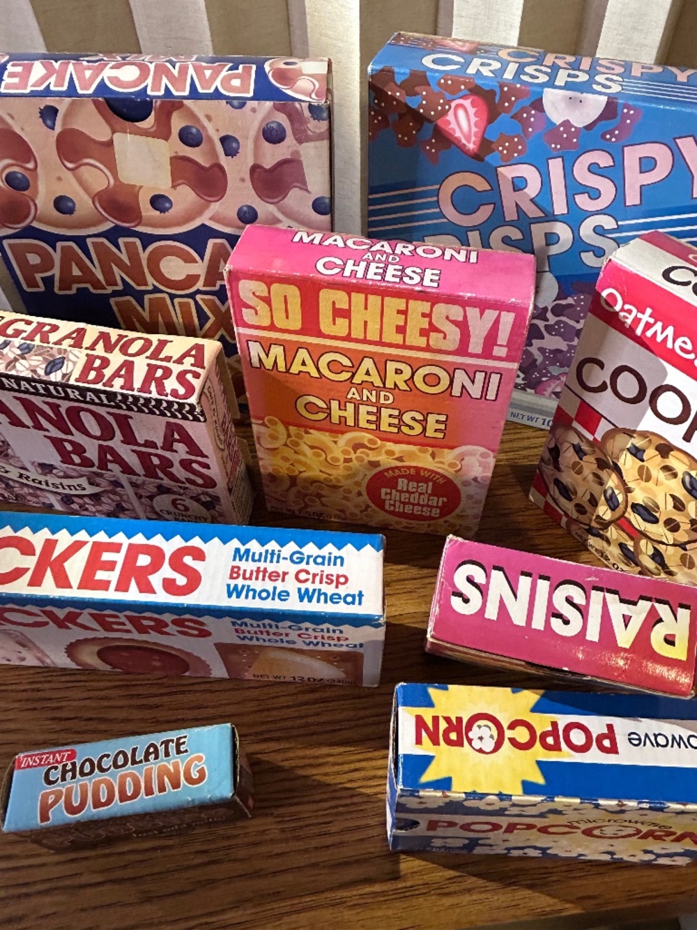 Grocery Food Boxes Lot, Assorted, Cardboard, Melissa & Doug Let’s Play House!